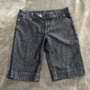 Citizens of Humanity Bermuda Style Jean Shorts